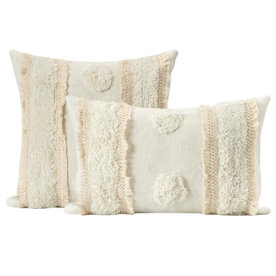 Cluster Cotton Linen Throw Pillow
