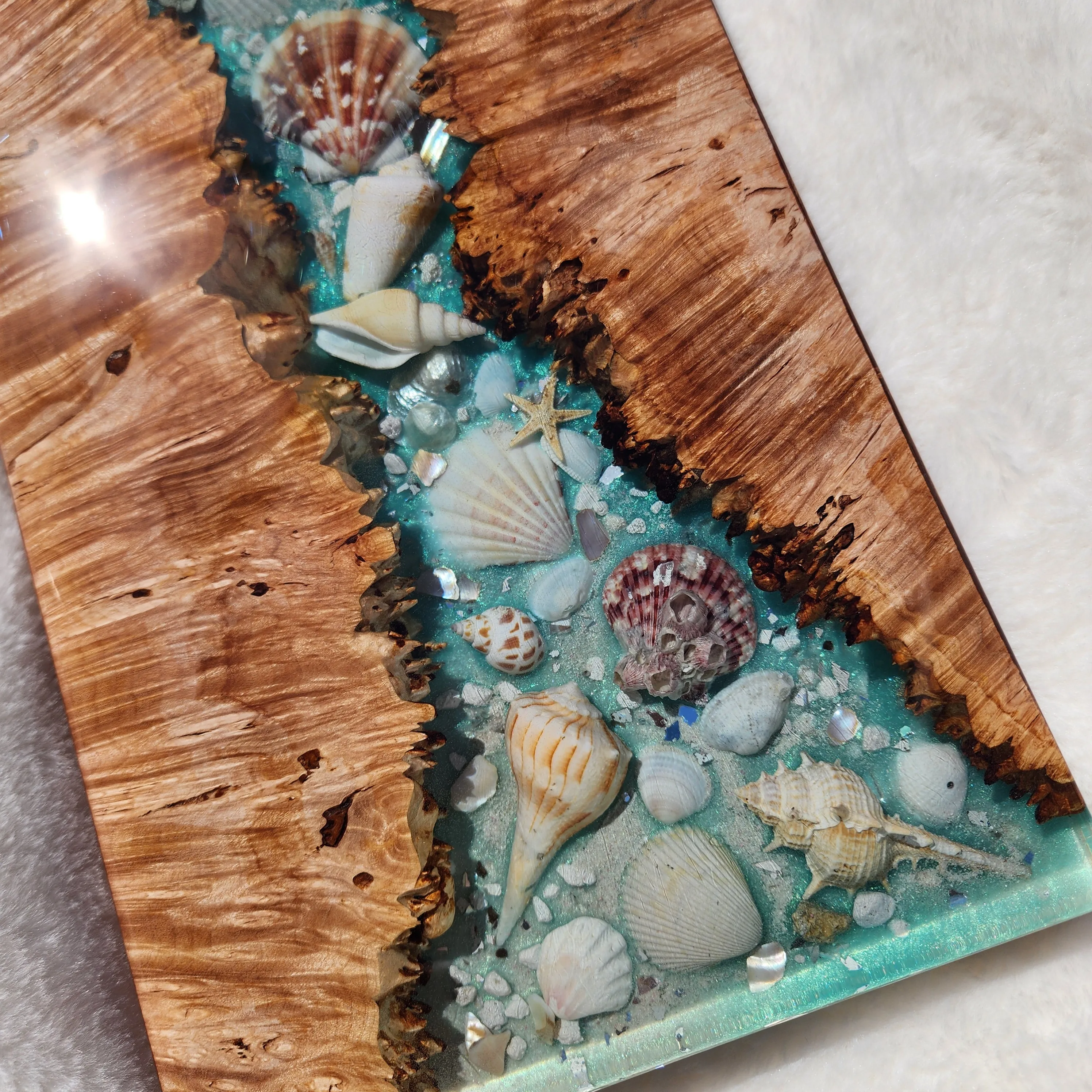 Coastal Treasures Serving Board