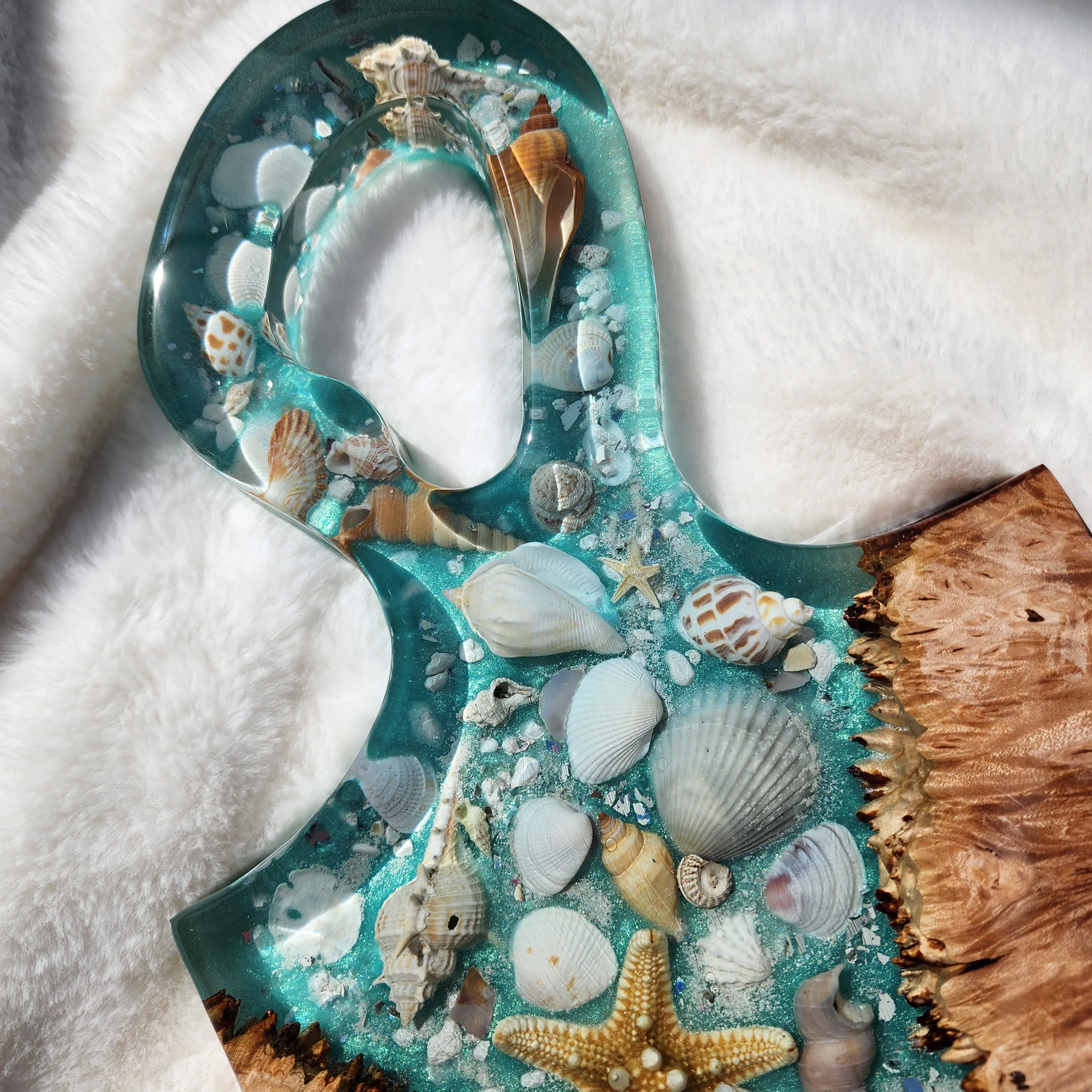 Coastal Treasures Serving Board