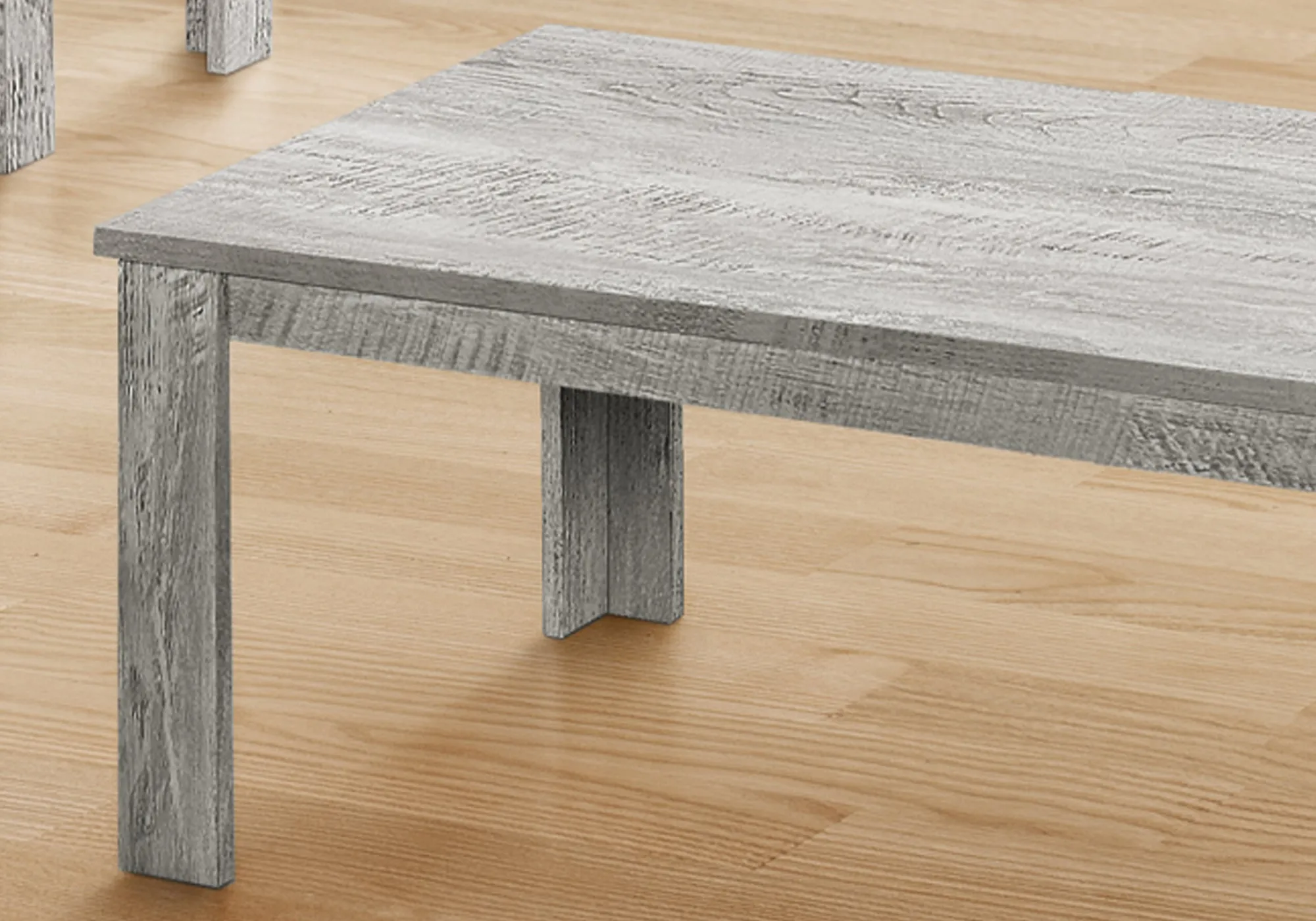 Coffee Table Set - 3Pcs Set / Industrial Grey