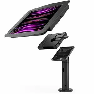 Compulocks iPad Pro 12.9" (3-6th Gen) Space Enclosure Tilting Stand 8" Plus Hub
