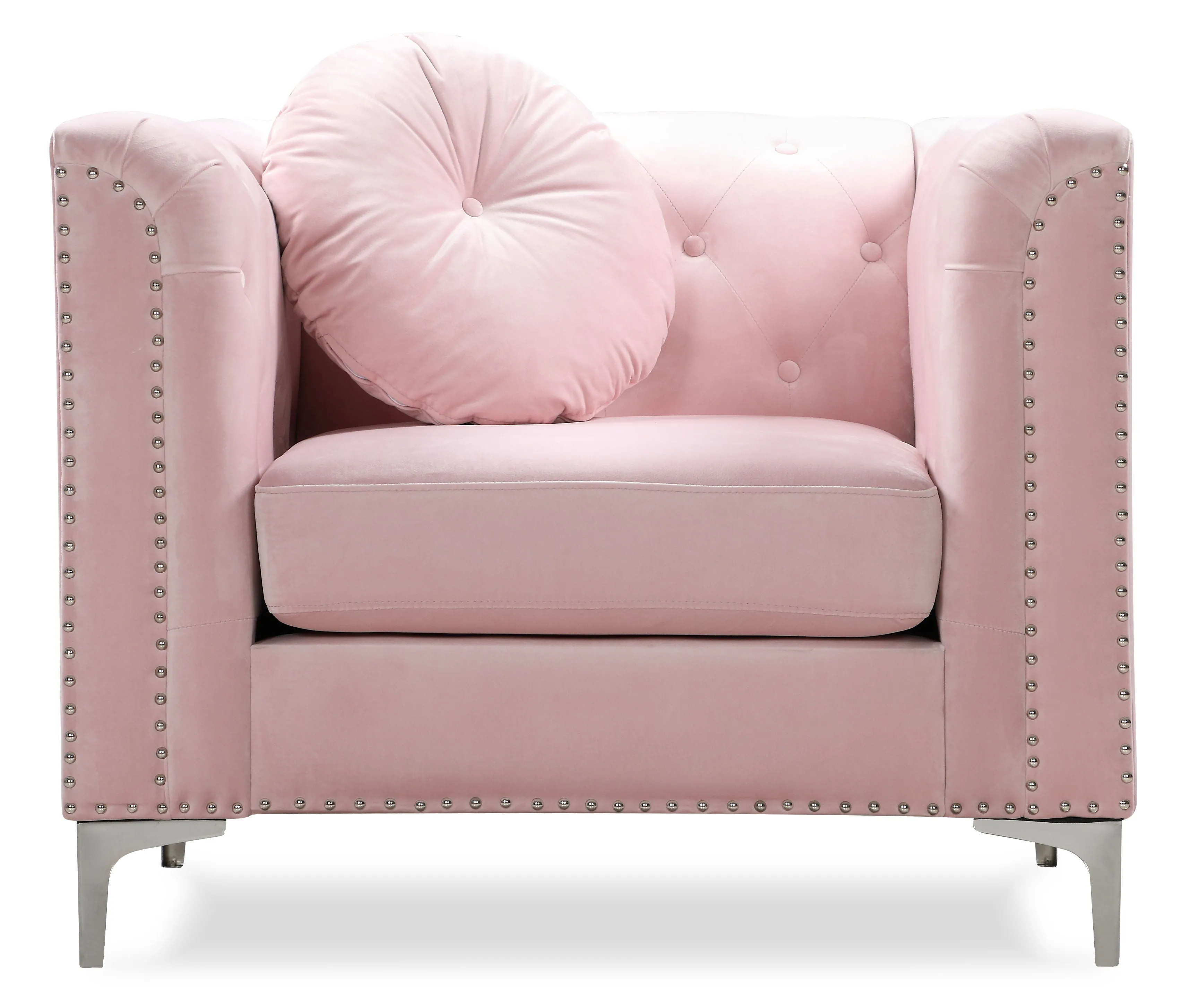Contemporary Sloped Arm Chair by Couch.com