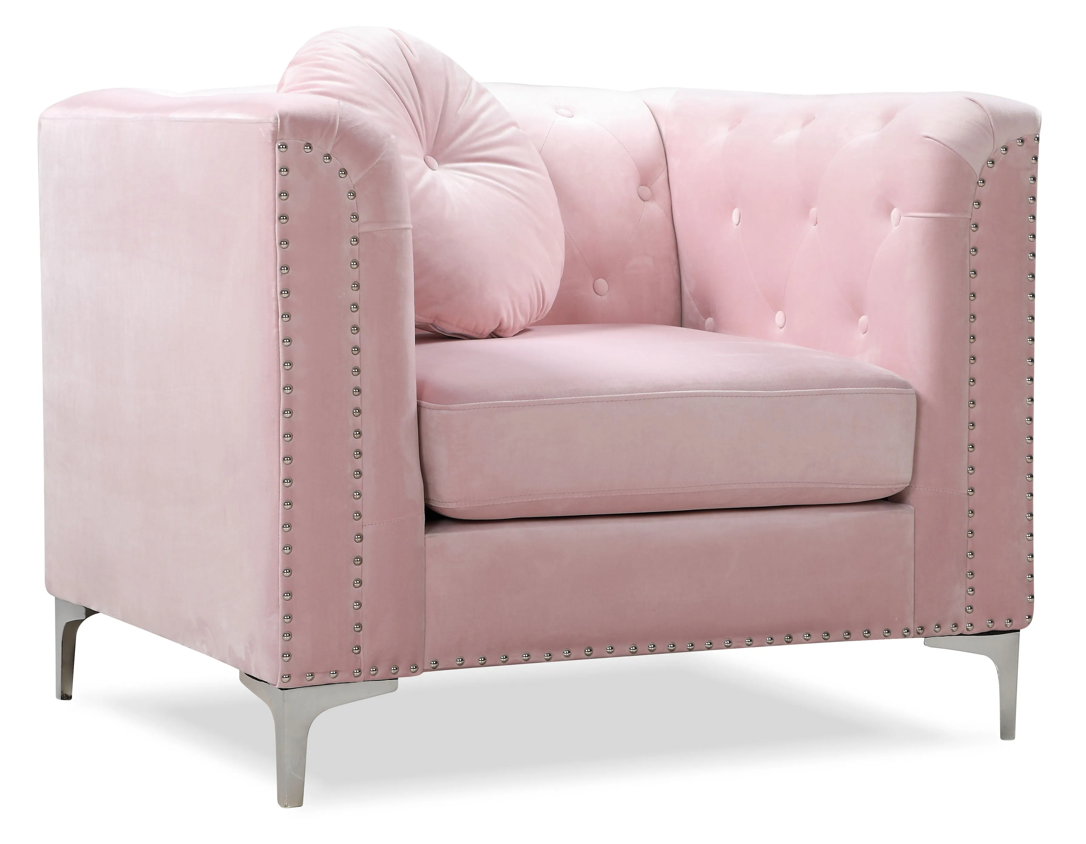 Contemporary Sloped Arm Chair by Couch.com