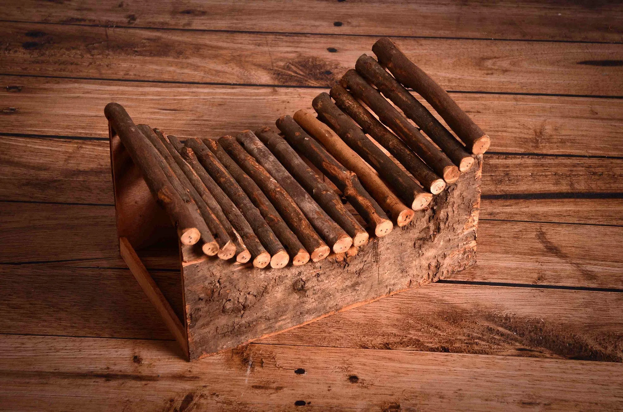 Curved Rustic Stand