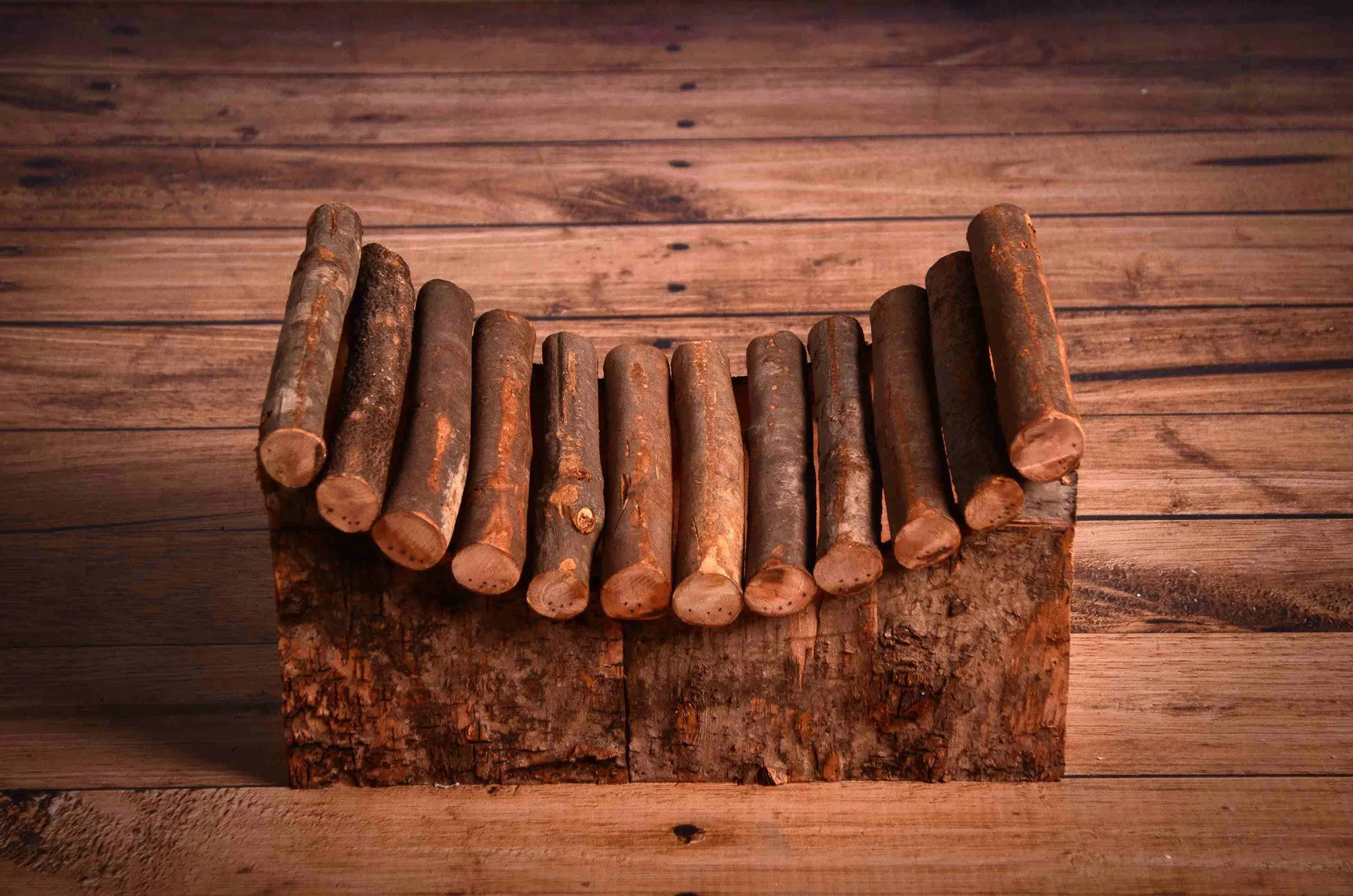 Curved Rustic Stand
