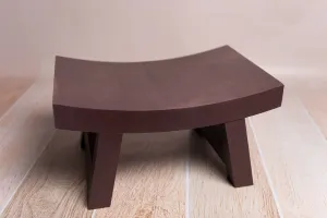 Curved Vintage Bench - Model 2 - Brown