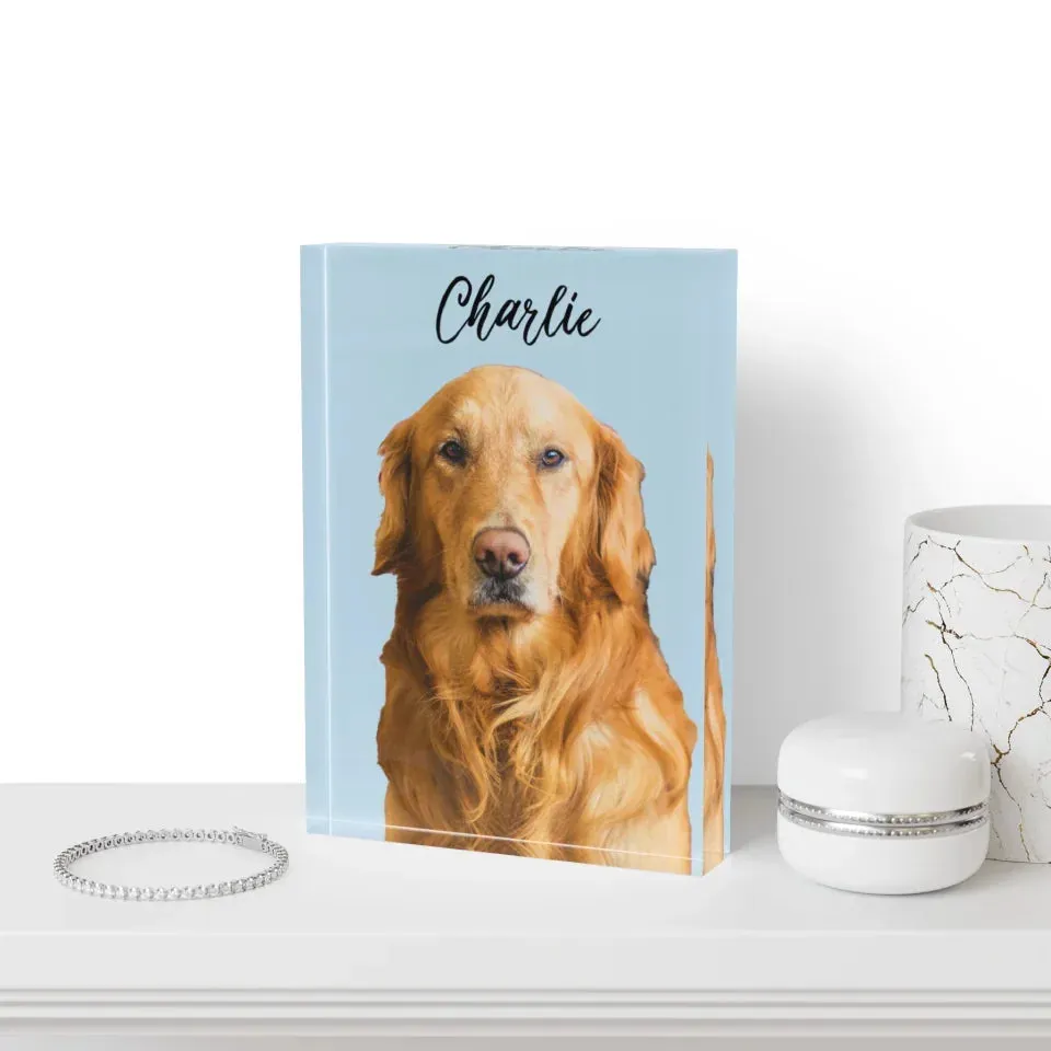 Custom Acrylic Photo Block