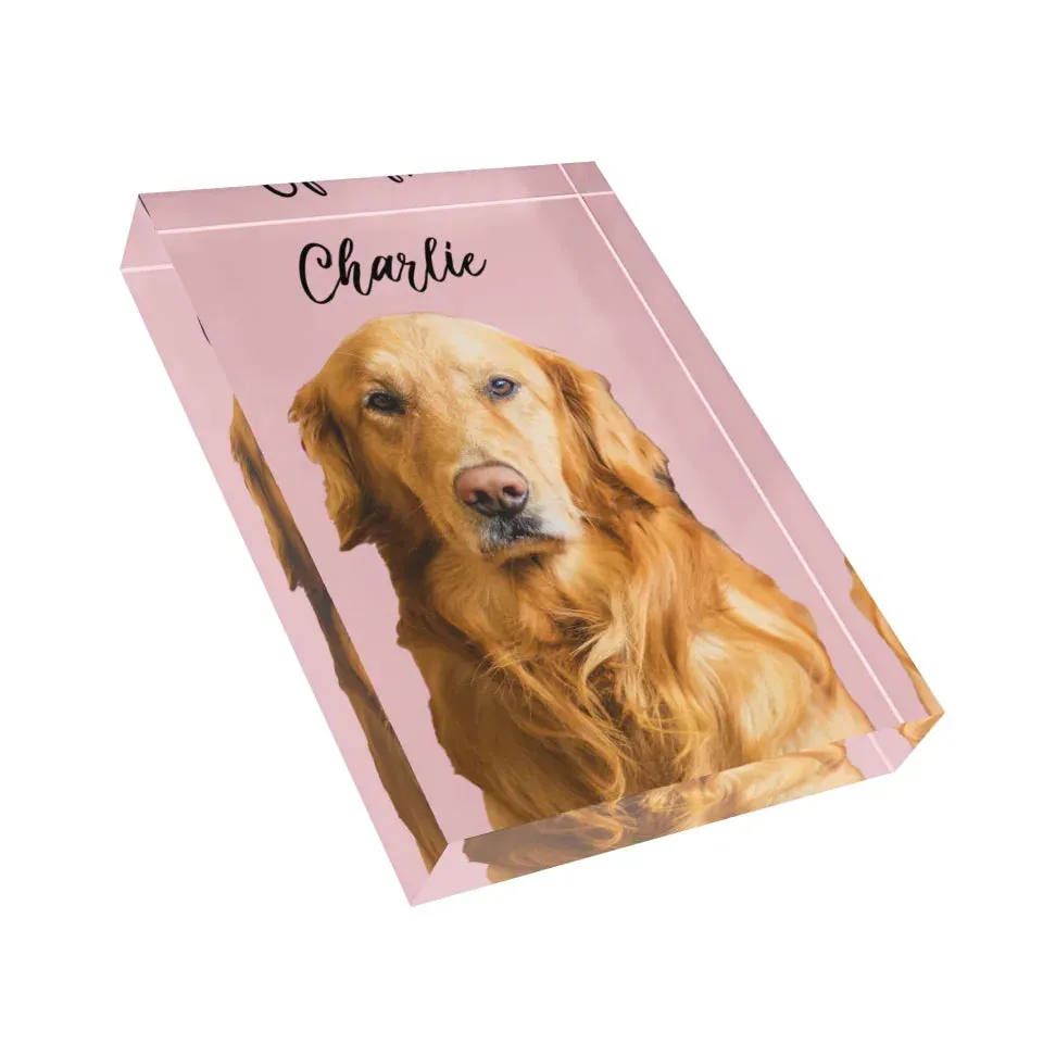 Custom Acrylic Photo Block