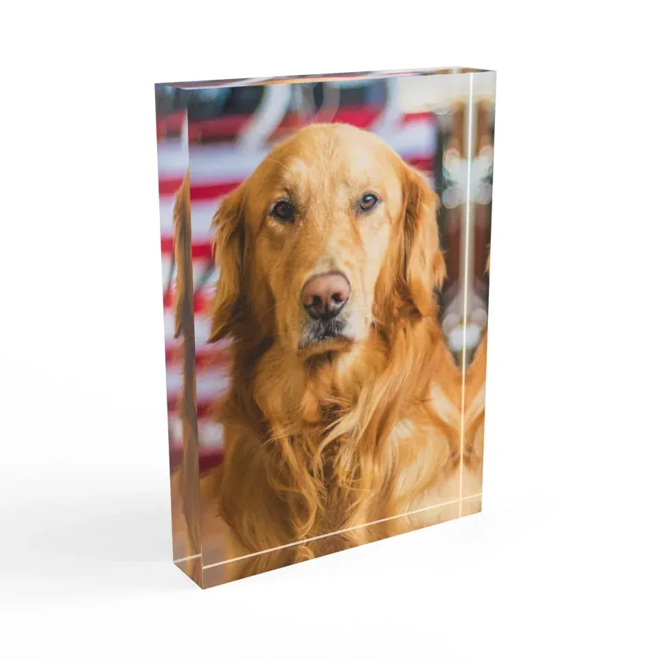 Custom Acrylic Photo Block