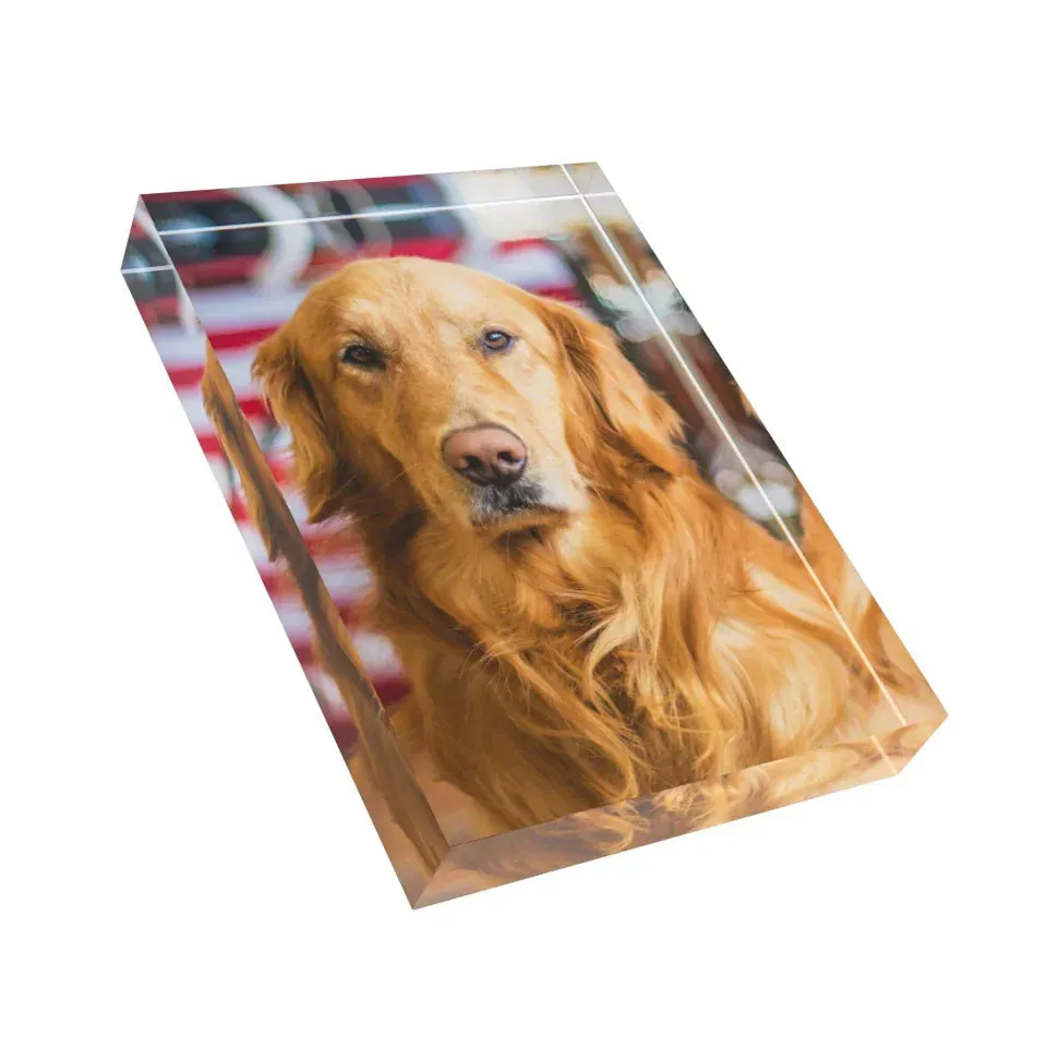 Custom Acrylic Photo Block