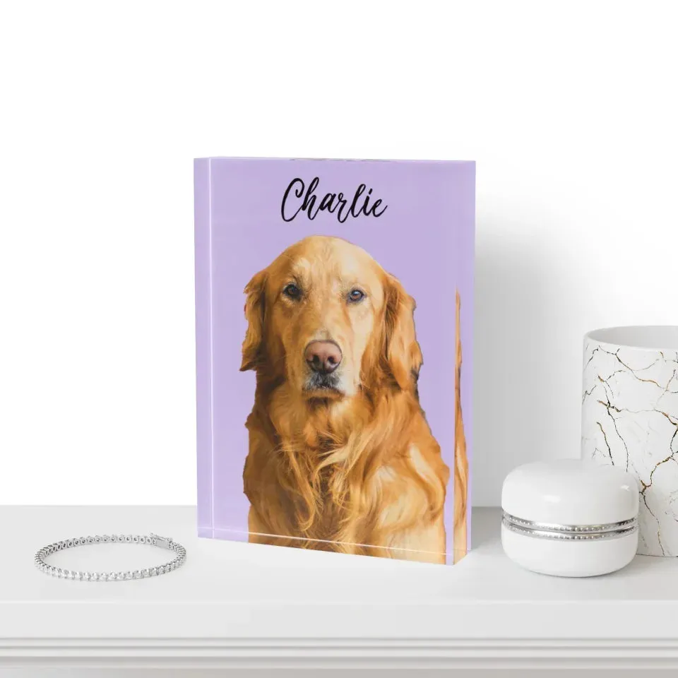 Custom Acrylic Photo Block