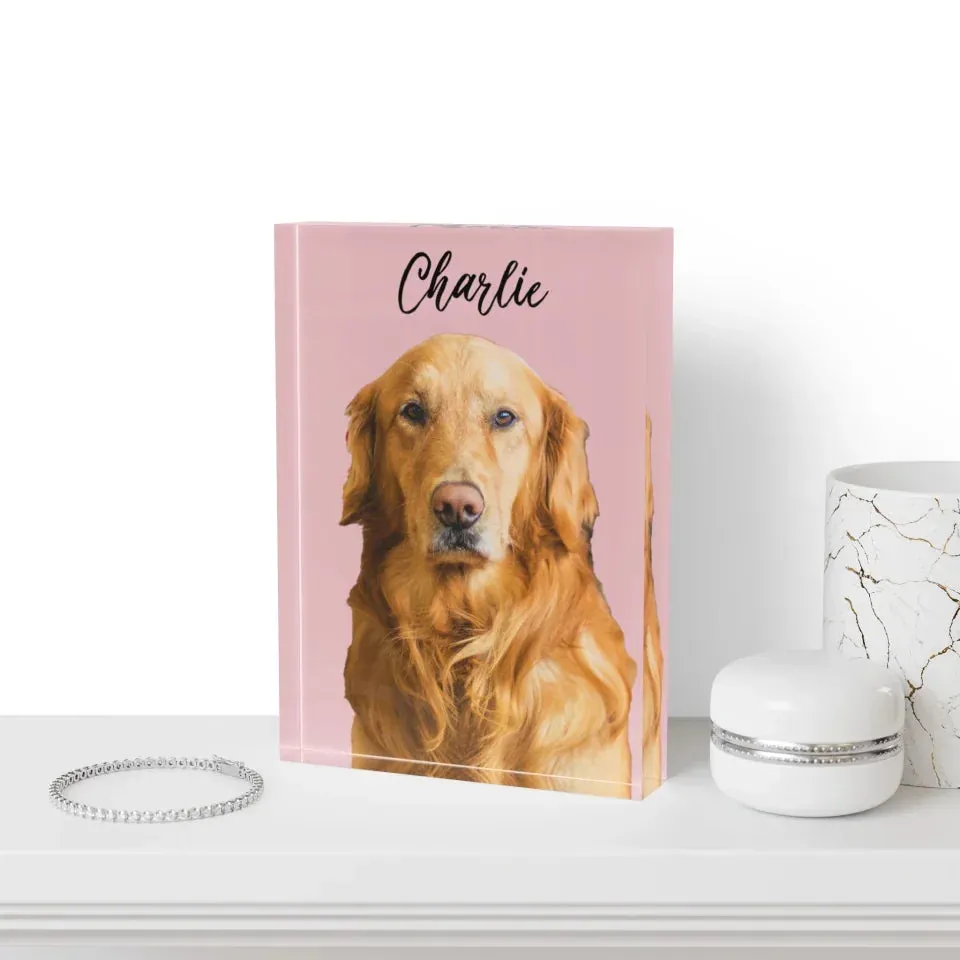 Custom Acrylic Photo Block