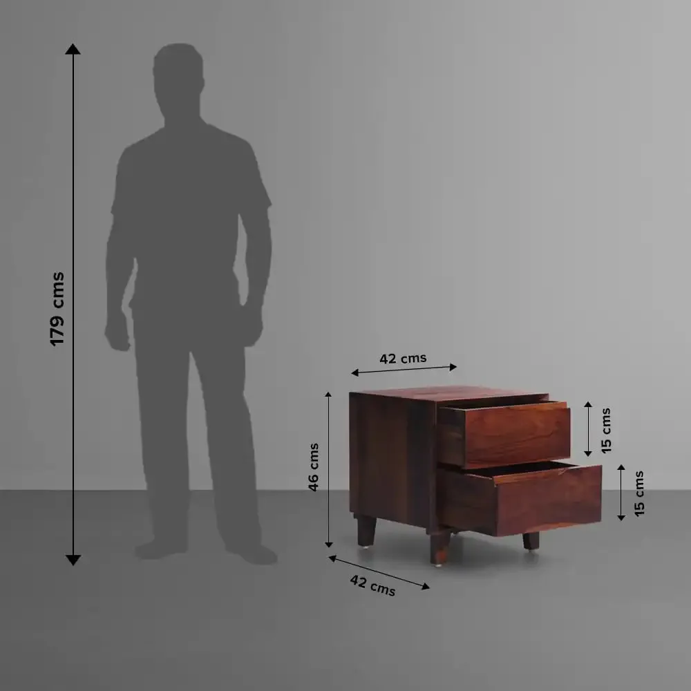 Darshan  Solid Wood Bedside Tables