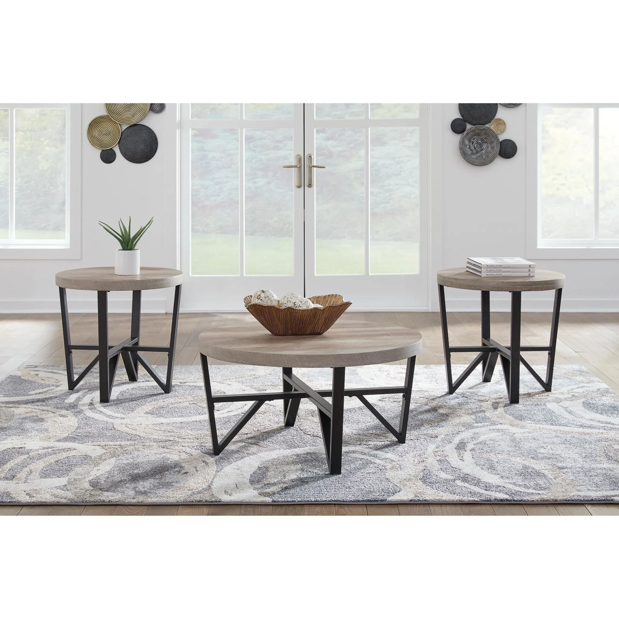 Deanlee 3 Pack Tables