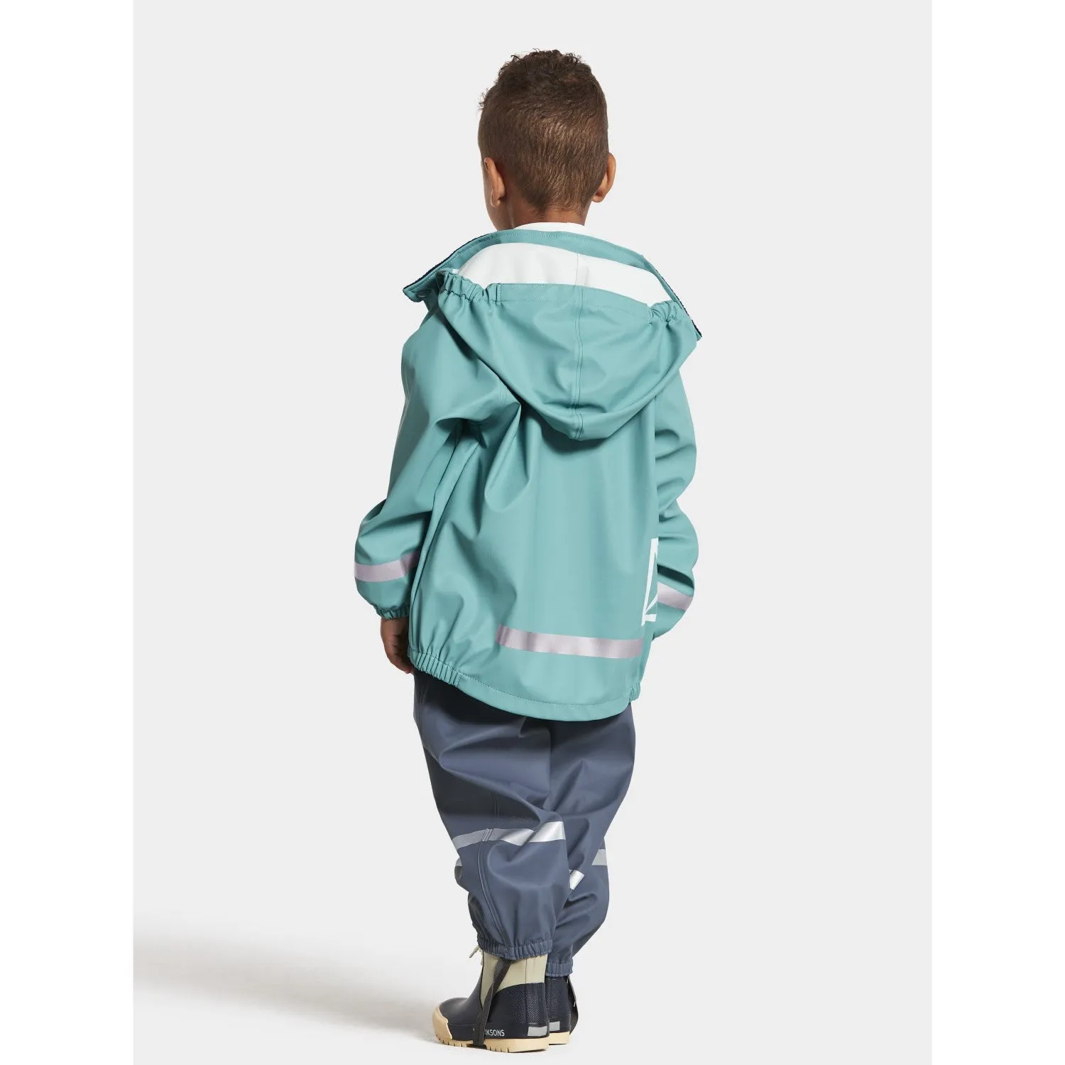Didriksons Turquoise Aqua Slaskeman Kids Set