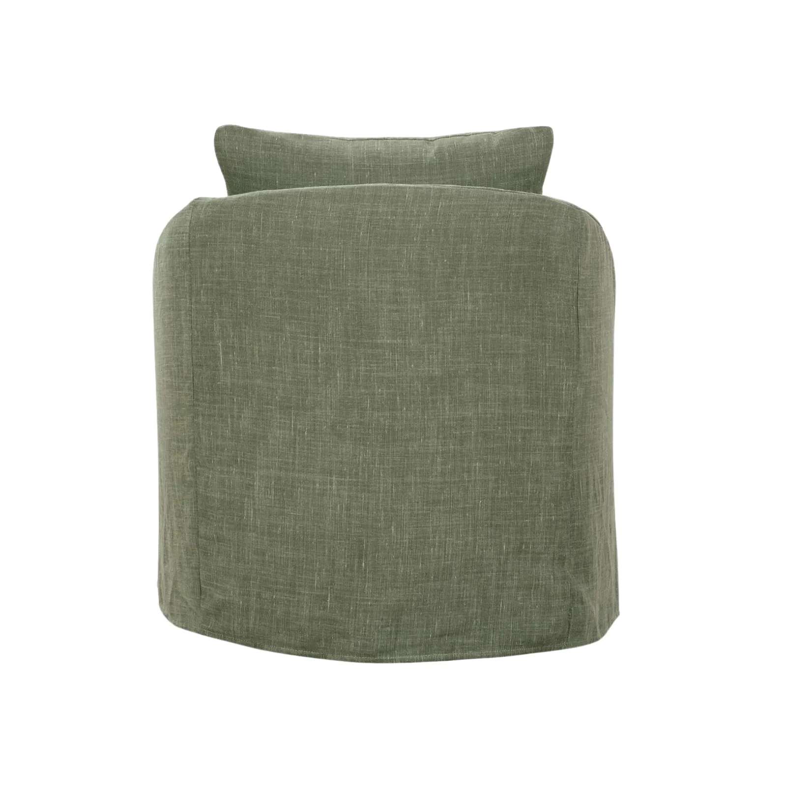 Emmerson Slipcovered Swivel Chair