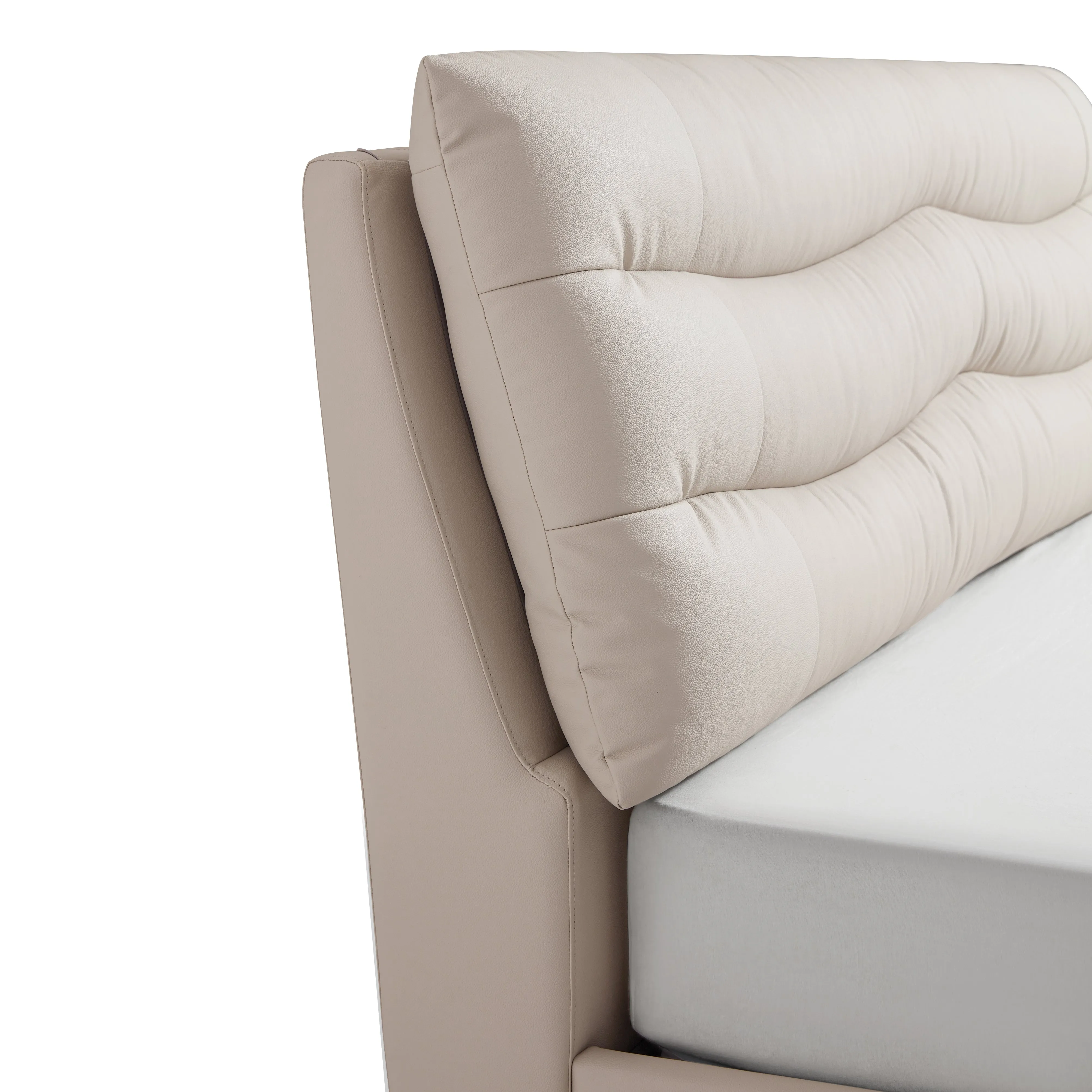 ERYA Leather Lift-up Storage Bed
