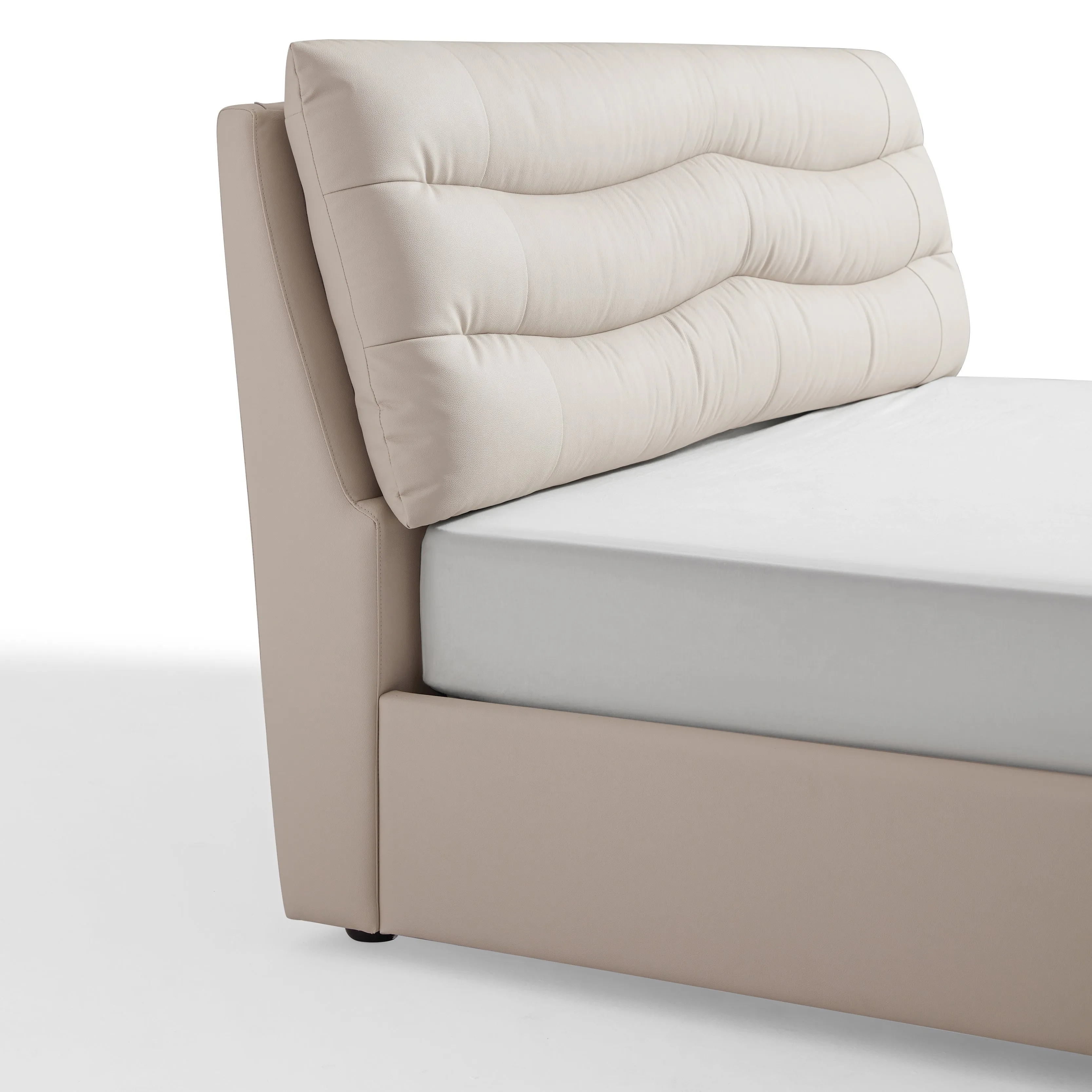 ERYA Leather Lift-up Storage Bed