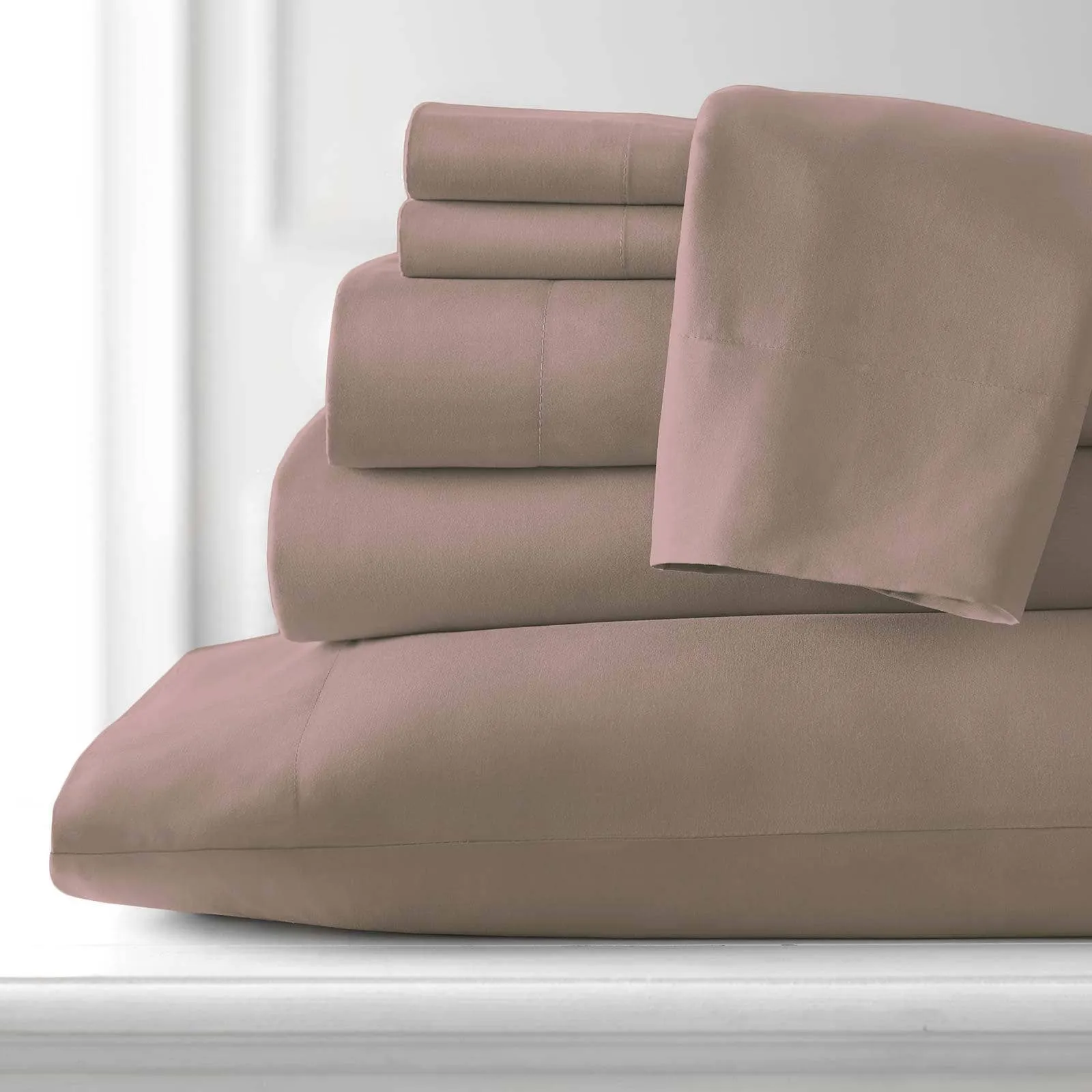 Everyday Essentials 6-Piece Sheet Set in Pastels