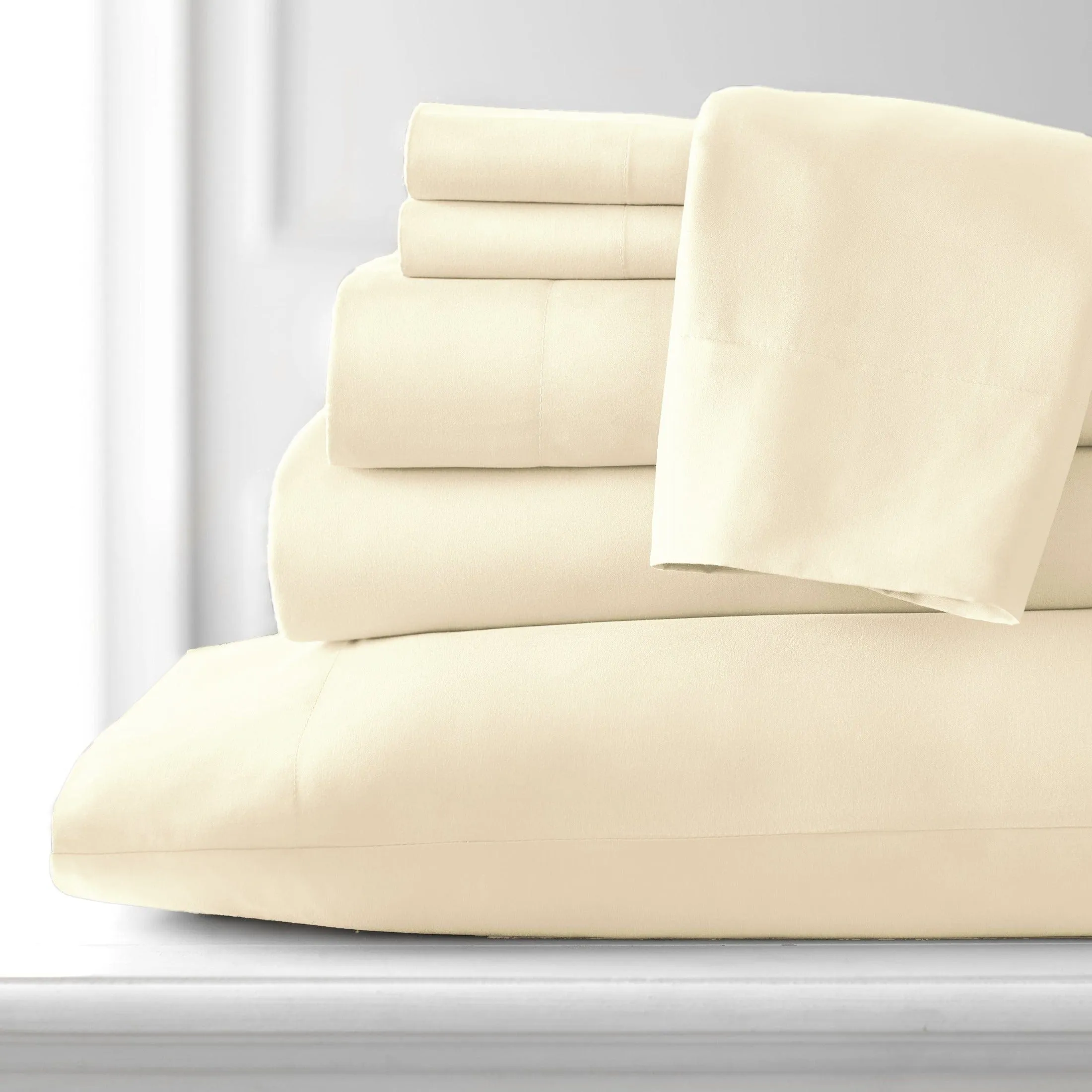 Everyday Essentials 6-Piece Sheet Set in Pastels