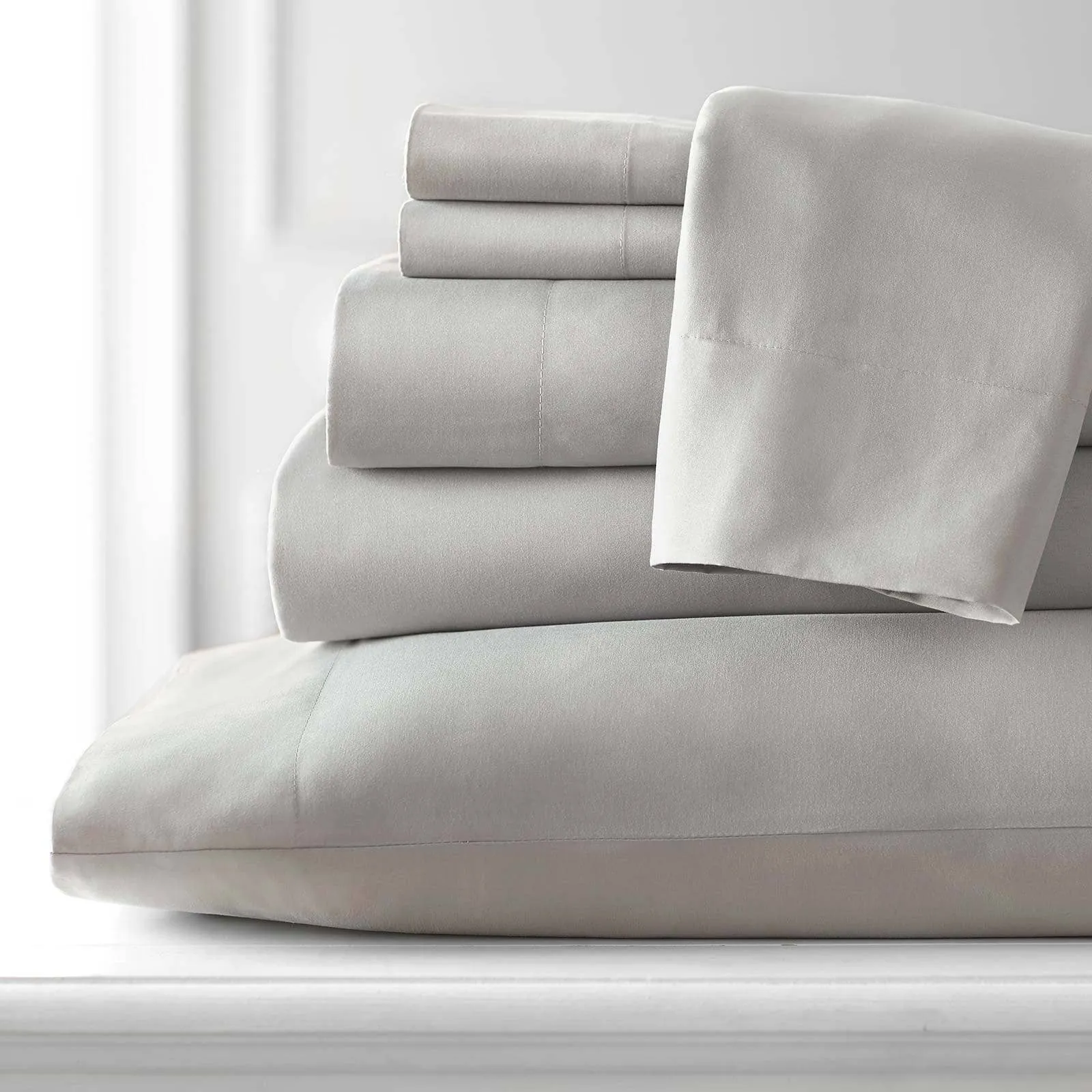 Everyday Essentials 6-Piece Sheet Set in Pastels