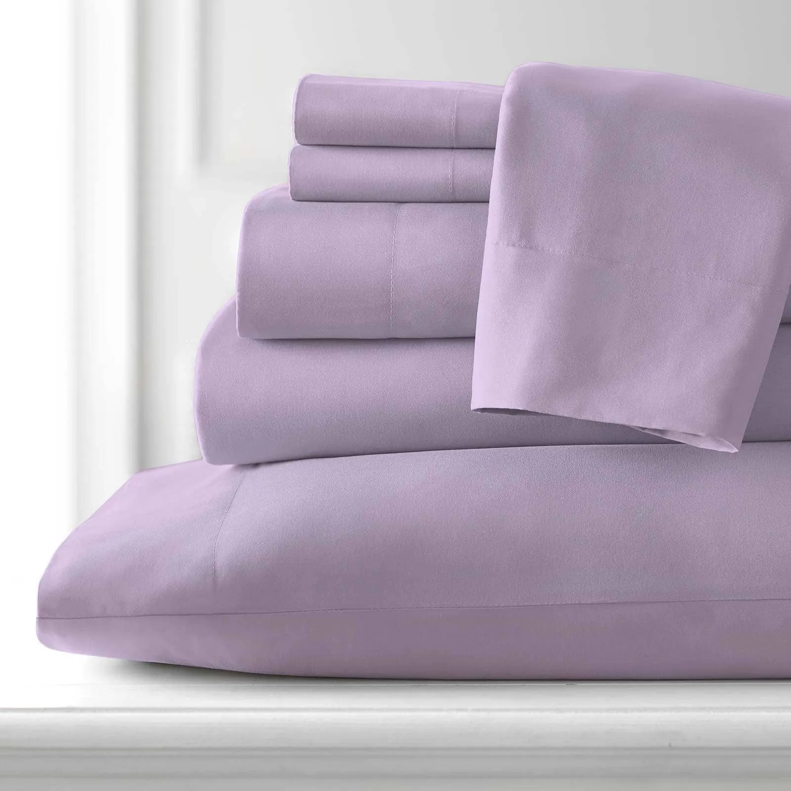Everyday Essentials 6-Piece Sheet Set in Pastels