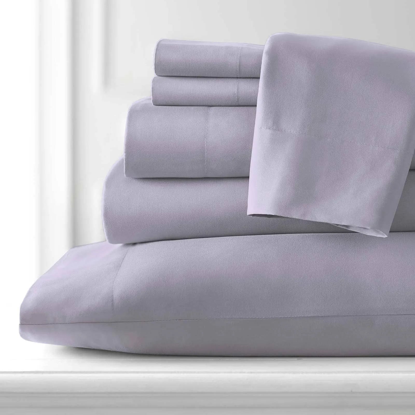 Everyday Essentials 6-Piece Sheet Set in Pastels