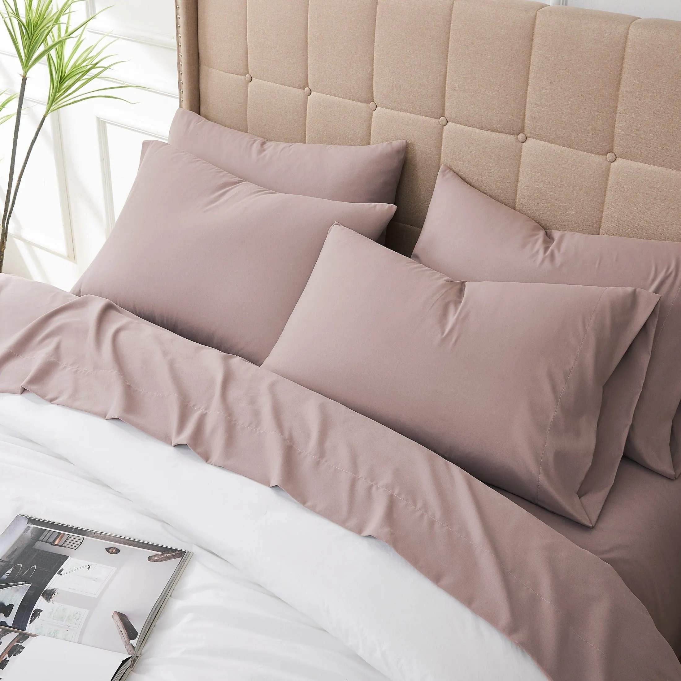 Everyday Essentials 6-Piece Sheet Set in Pastels