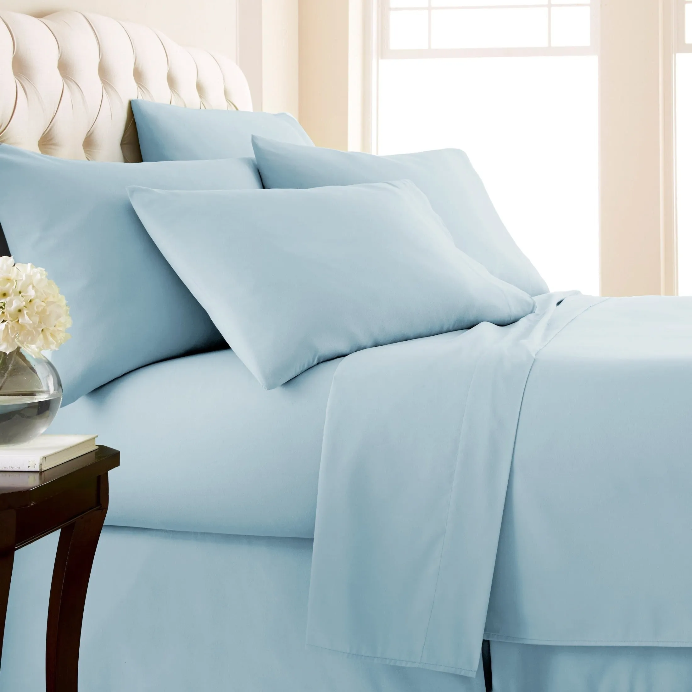 Everyday Essentials 6-Piece Sheet Set in Pastels