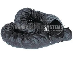 Explosion Proof 8 in. Ducting w/ cuffs, Black - Intrinsic, Air Systems
