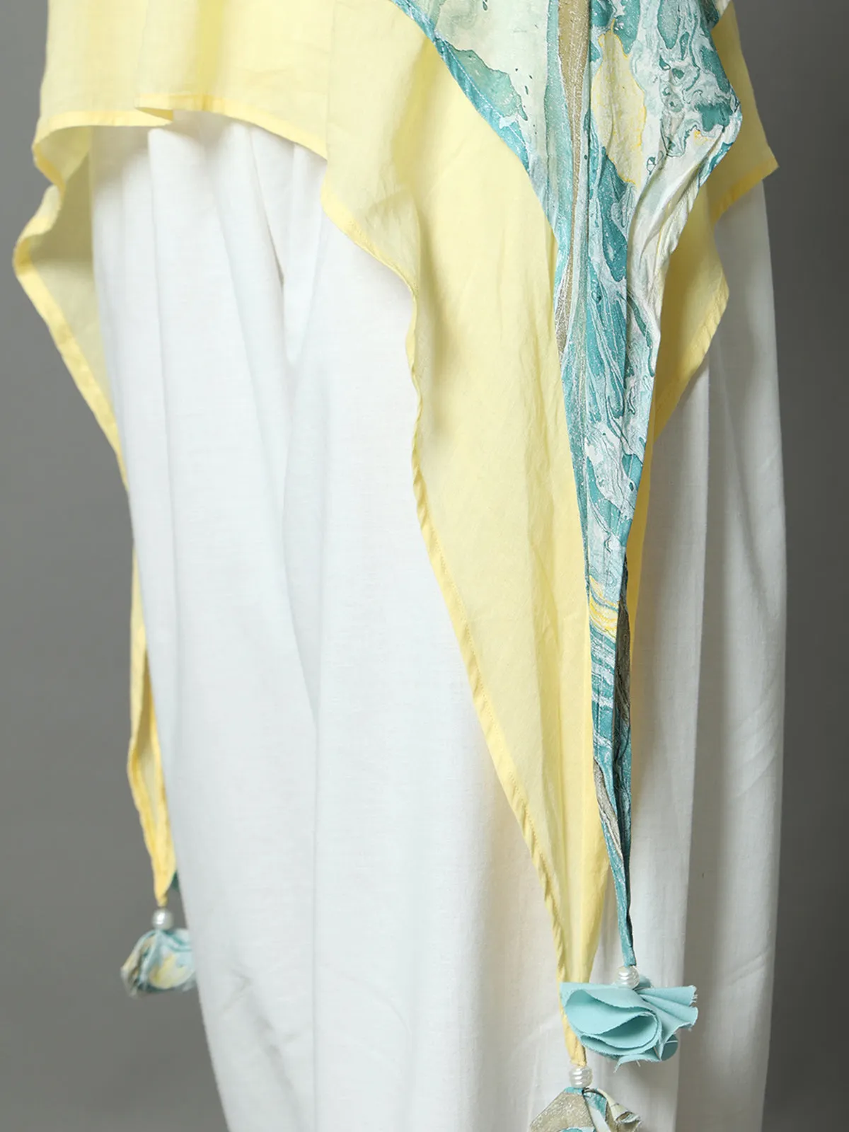 Ezra Marble Asymmetric Top