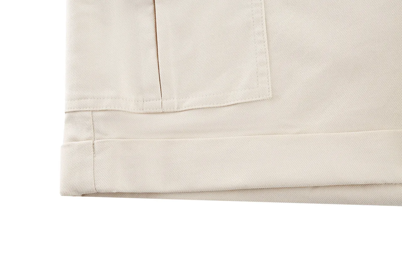 Flap Pocket Cargo Shorts