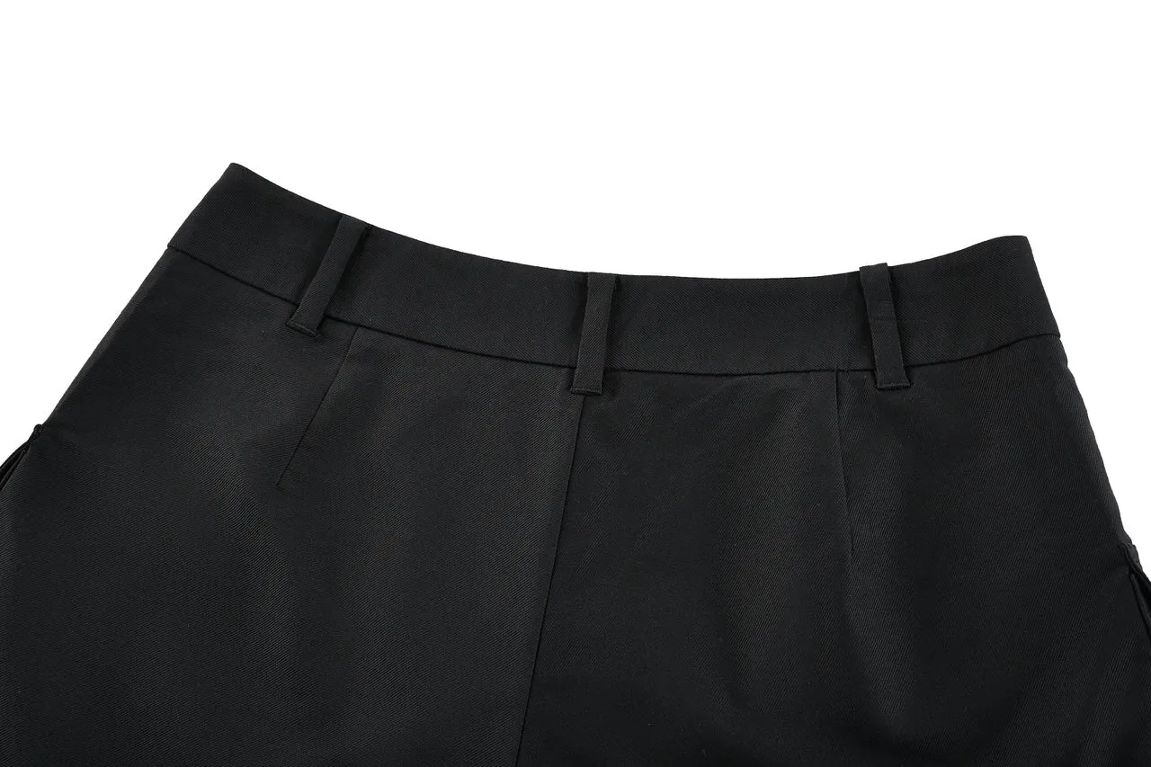 Flap Pocket Cargo Shorts