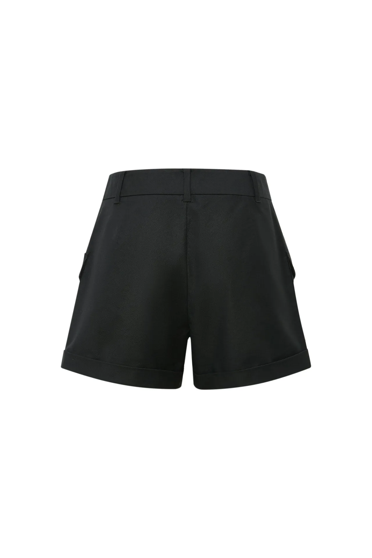 Flap Pocket Cargo Shorts