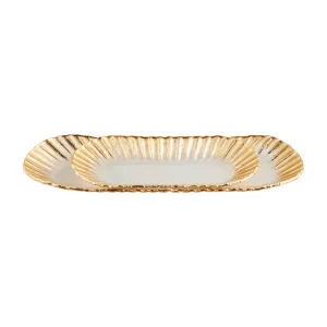 Gold Edge Nested Platters