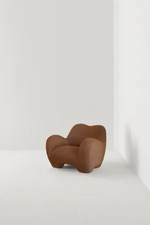 GUMMY ARMCHAIR / ISMAY BOUCLE MASALA