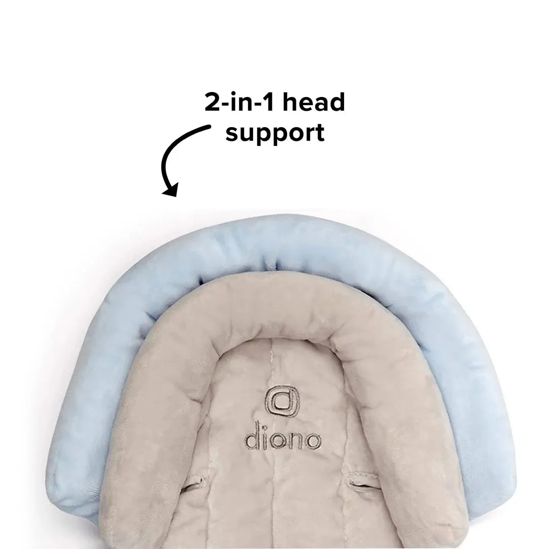Head Support Cuddle Soft - Gray/Blue