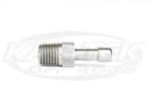 Hose Barb SS Vacuum-Boost Fitting 1/16'' NPT to 5/32'' Hose Barb