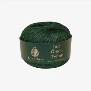 Kent & Stowe Jute Twine Green 80m