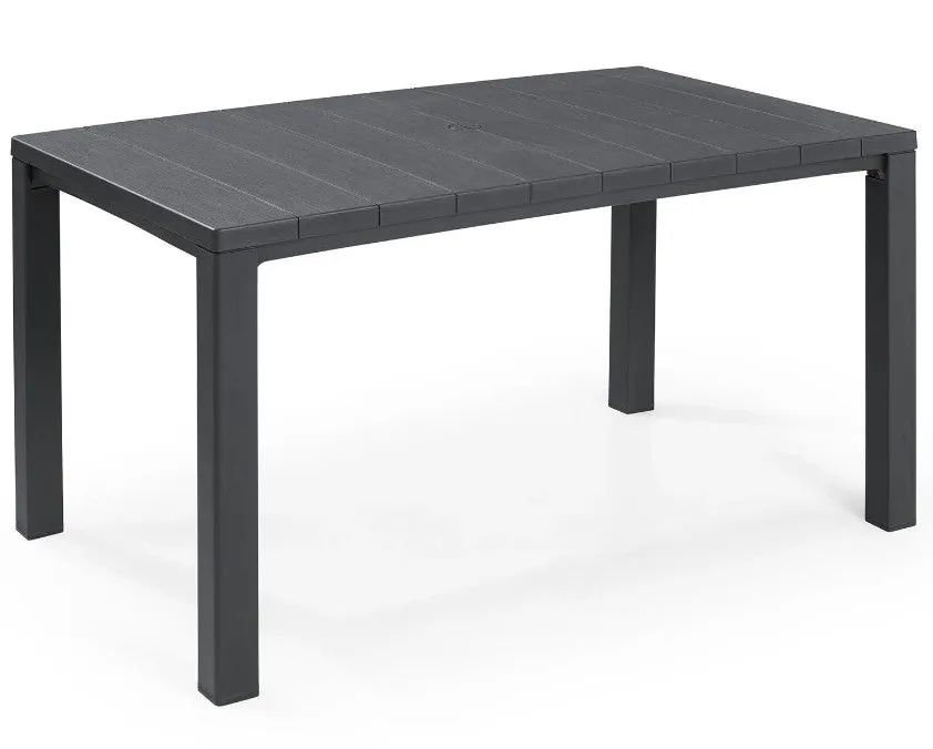 Keter Julie Miami Dining Set - Graphite