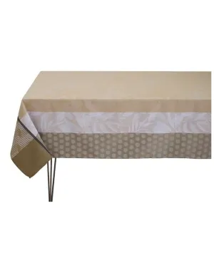 Le Jacquard Francais Tablecloth "Nature Urbaine" Beige