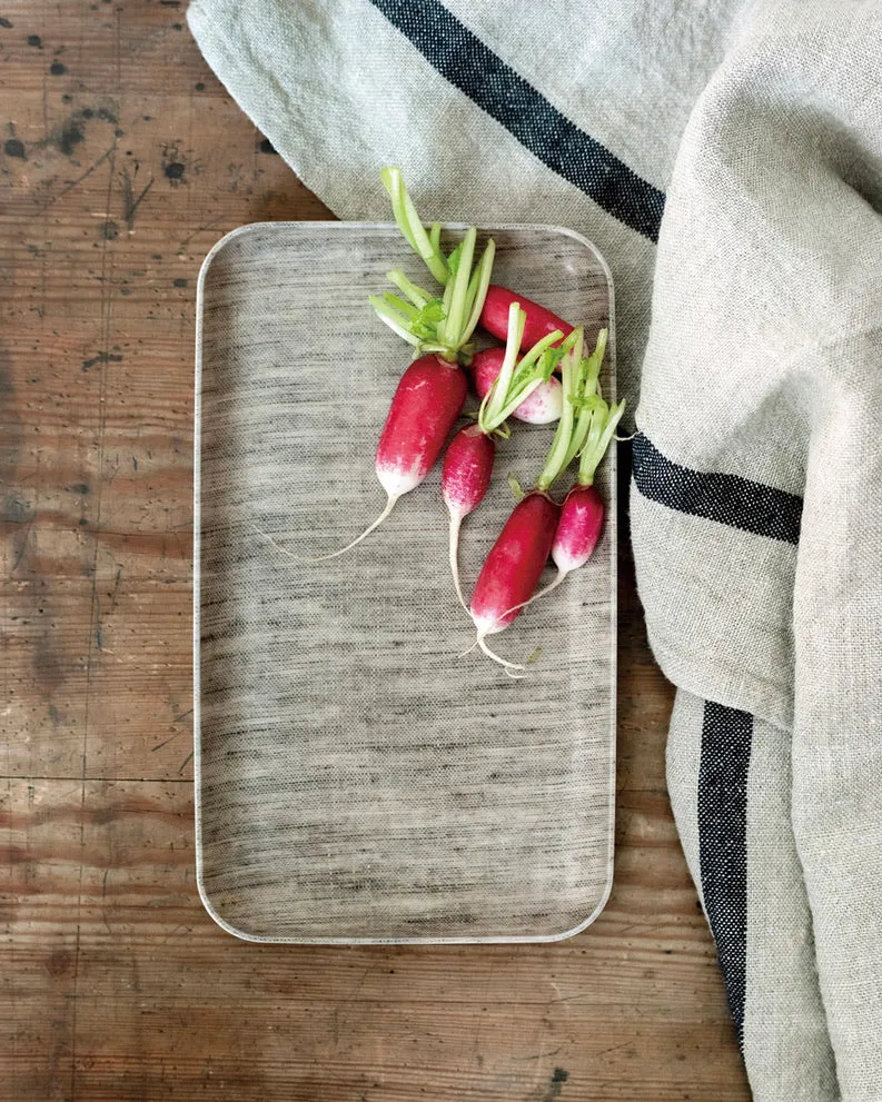 Linen Tray Small: Natural