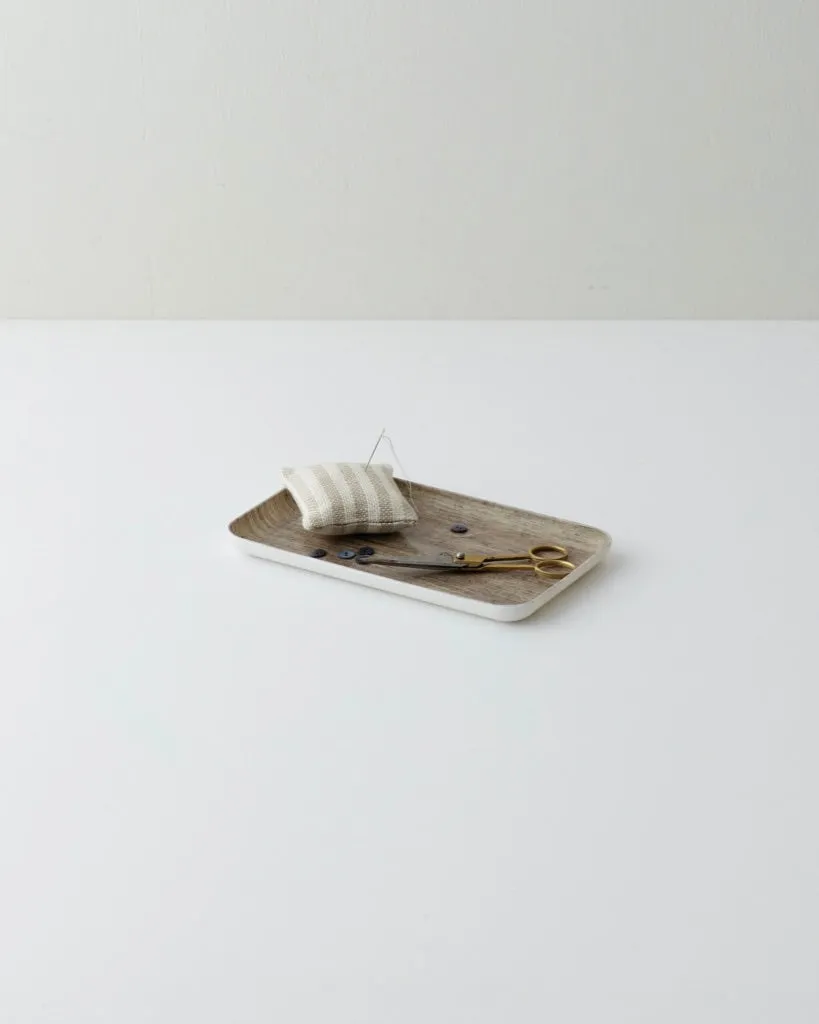 Linen Tray Small: Natural