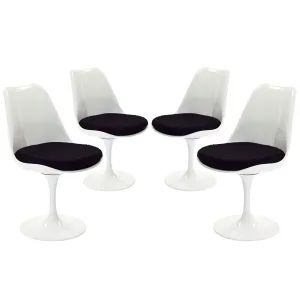 Lippa Dining Side Chair Fabric Set of 4