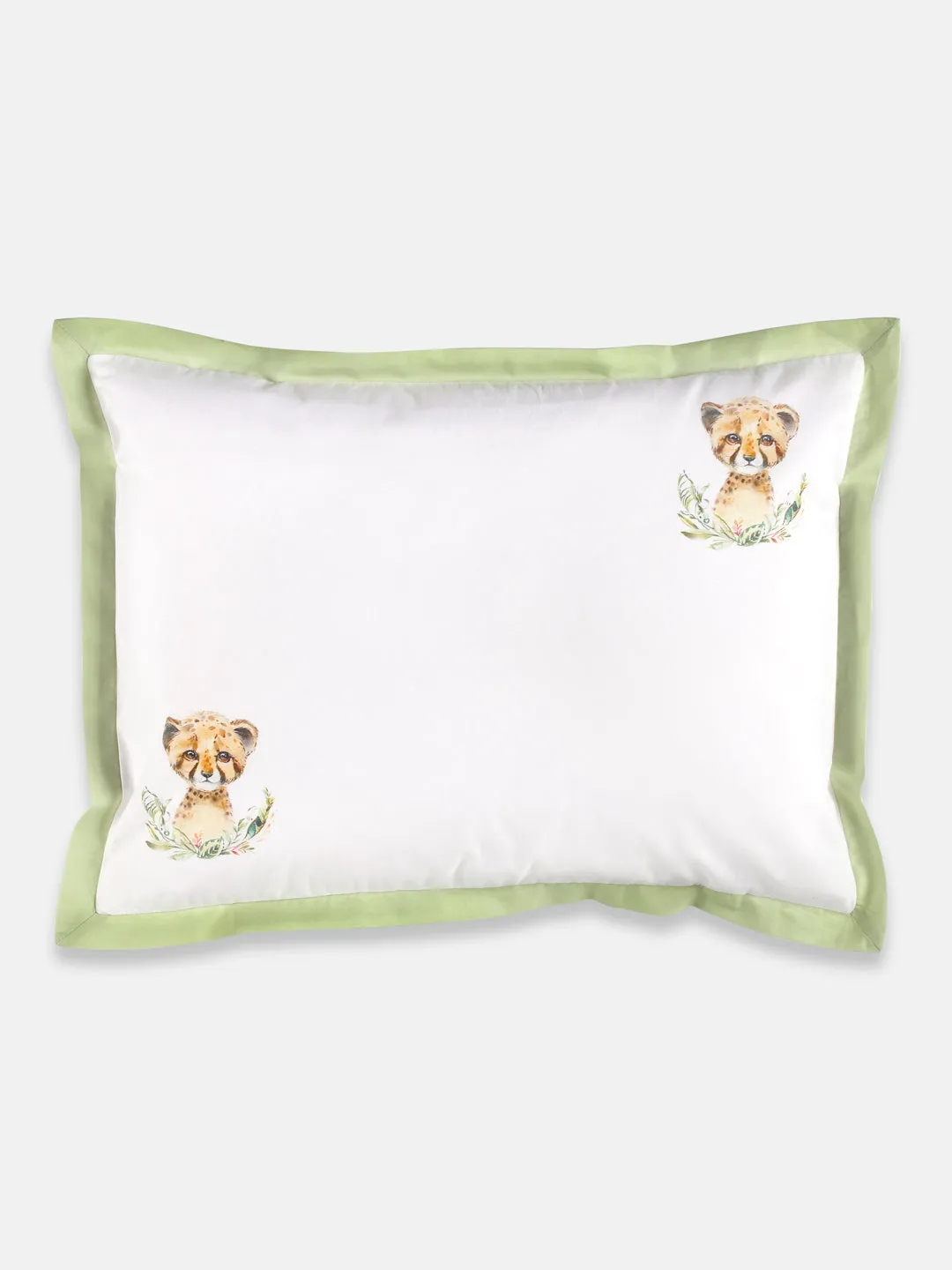 Here is an optimized version of your product title:

Cozy Little Leo Twin Bed Sheet Set with Two Pillow Covers - Perfect for Kids Bedding

This title includes modifiers like Cozy, Twin, and Perfect for Kids Bedding to make it more appealing and informative.