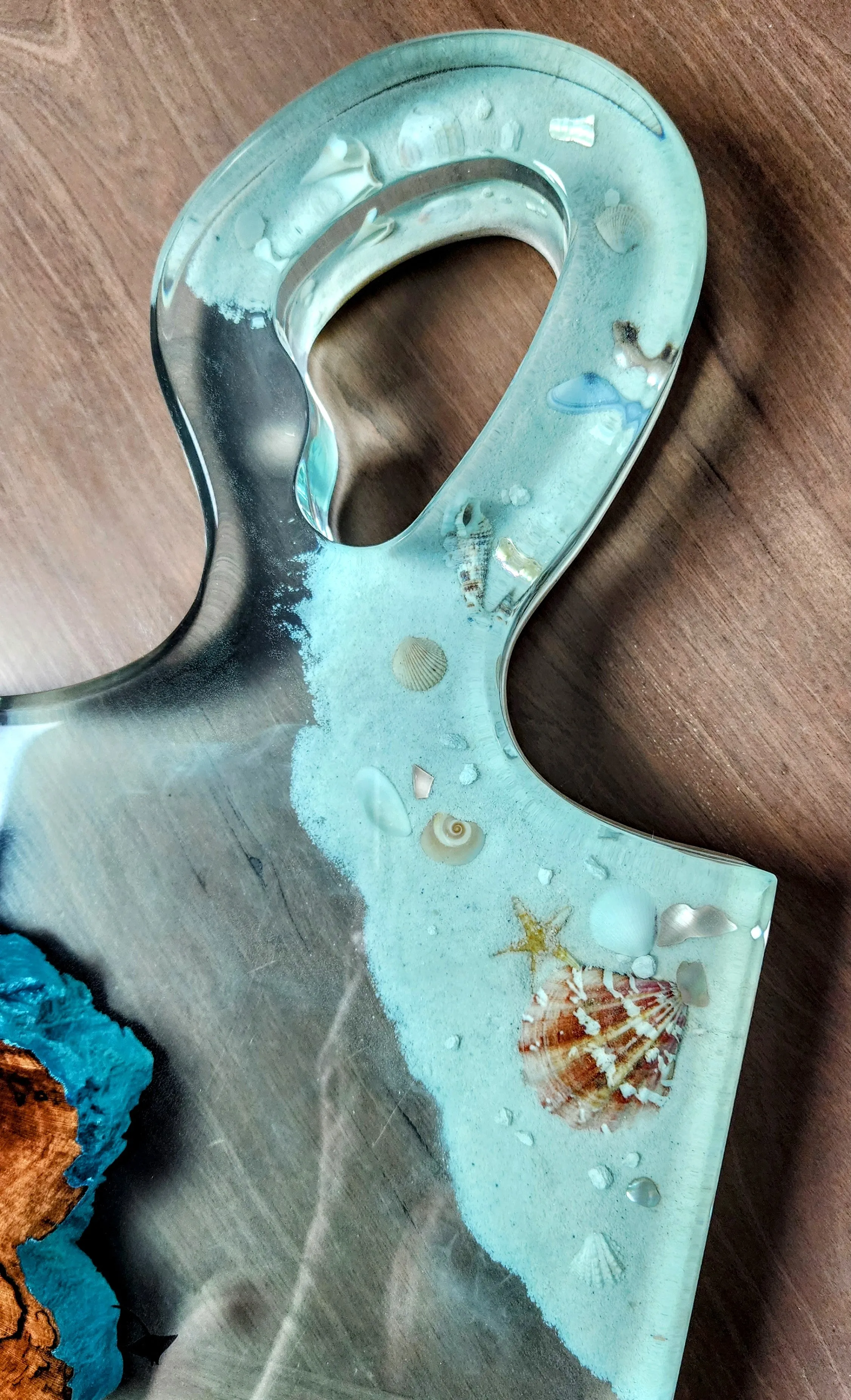 Maple Burl Cove Serving Board