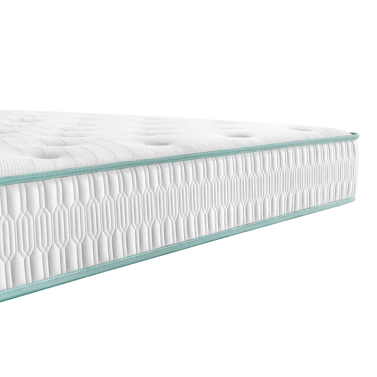 Minimalist Cream Bedset with Matress and Headboard