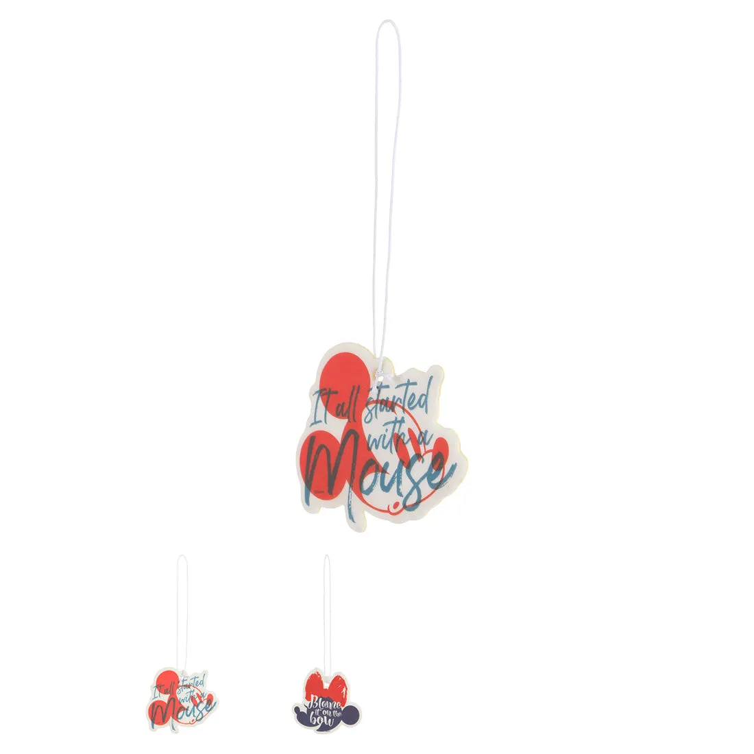 MINISO Mickey Mouse Collection 2.0 Hanging Car Scent Diffuser 2Pcs(Rose)
