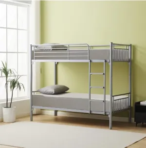 Modern Milano Metal Bunk Bed - Durable & Space-Efficient Design