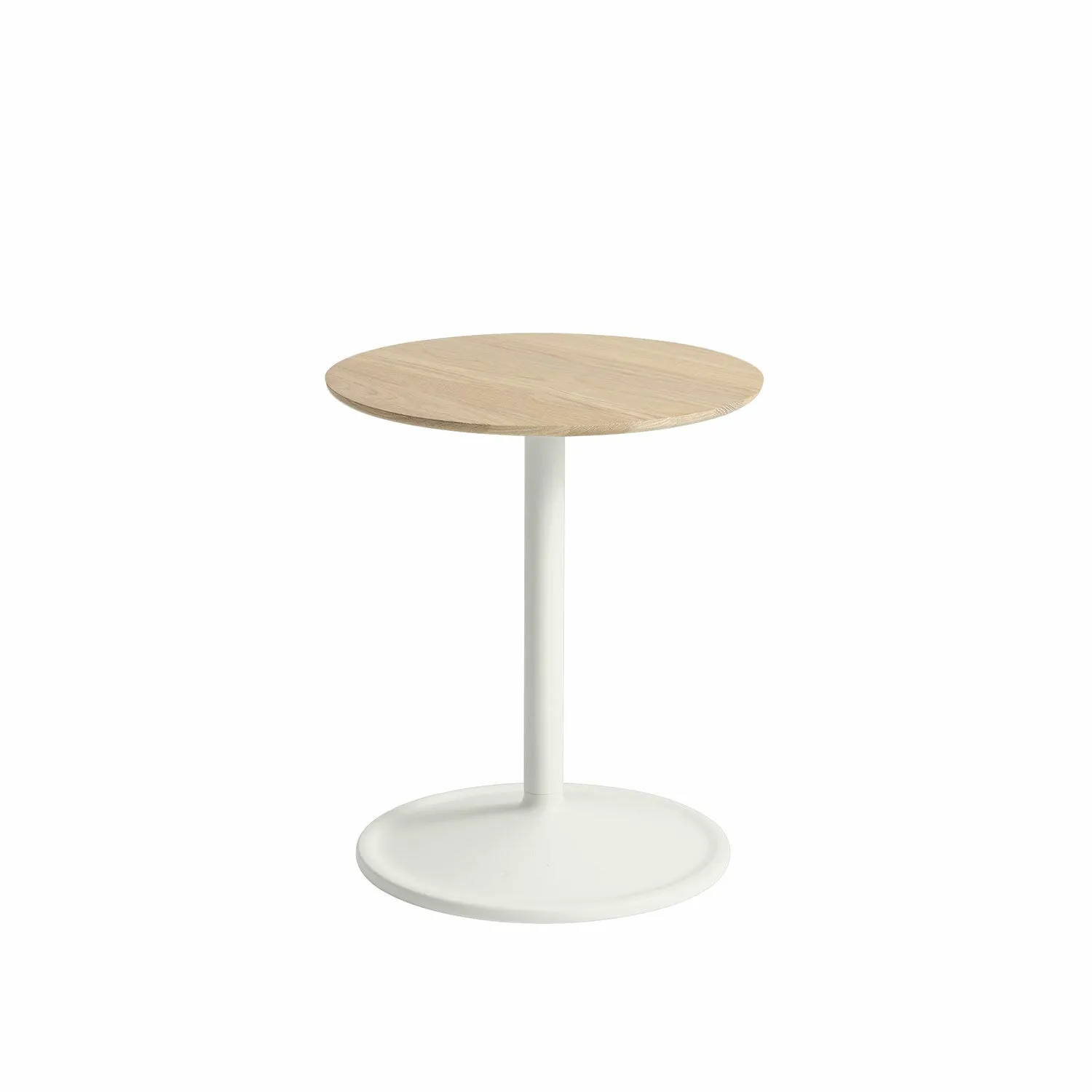 muuto | soft side table 41x48cm | solid oak   off white - DC